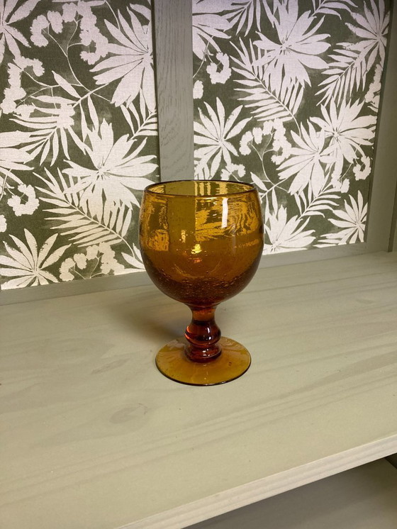 Image 1 of Blasenglasvase