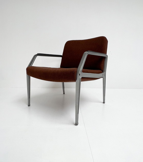 Image 1 of Sillón raro con reposapiés atribuido a Gispen, década de 1960