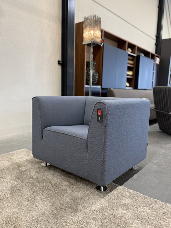 Image 1 of Gelderland 4800 Fauteuil Opera stof Blauw