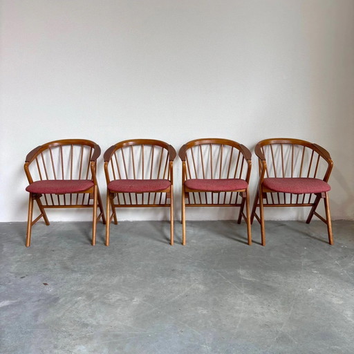 Chaises Vintage Ikea Bengt Ruda Teck