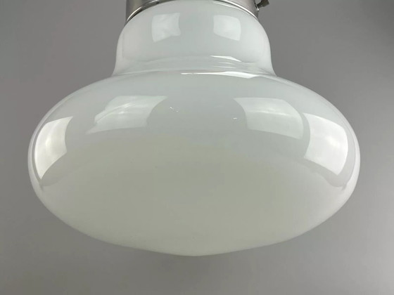 Image 1 of Lampada da soffitto in vetro di Murano "Bulb" anni '60 e '70, Italia, era spaziale