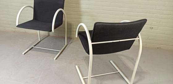 Image 1 of 2 X Karel Boonzaaijer En Pierre Mazairac Voor Metaform Cirkel Stoelen