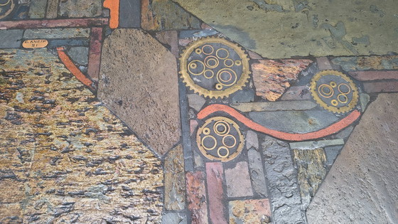 Image 1 of Brutalistischer Couchtisch von C. Kneip, 1991