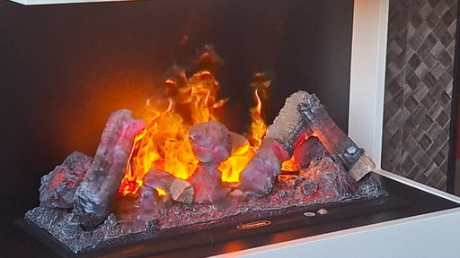 Cheminée à vapeur d'eau de luxe