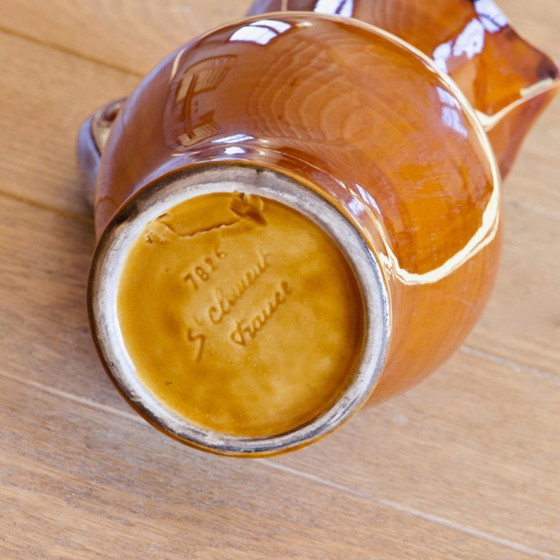 Image 1 of Grote antieke karaf gesigneerd Saint Clément