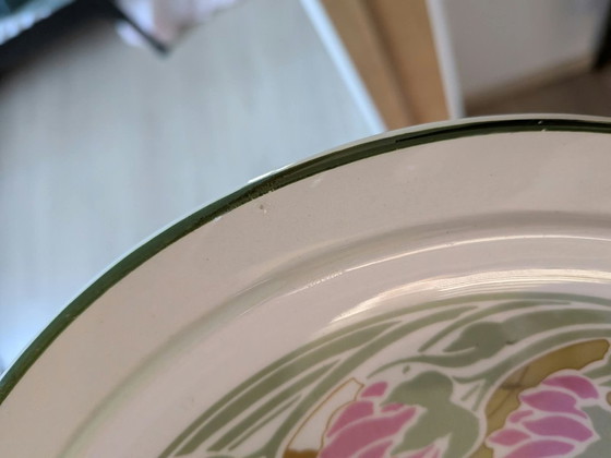 K&G Luneville Art Nouveau Decorative Bowl, Decorative Objects, Ceramic, Creme (photo 10 of 15)
