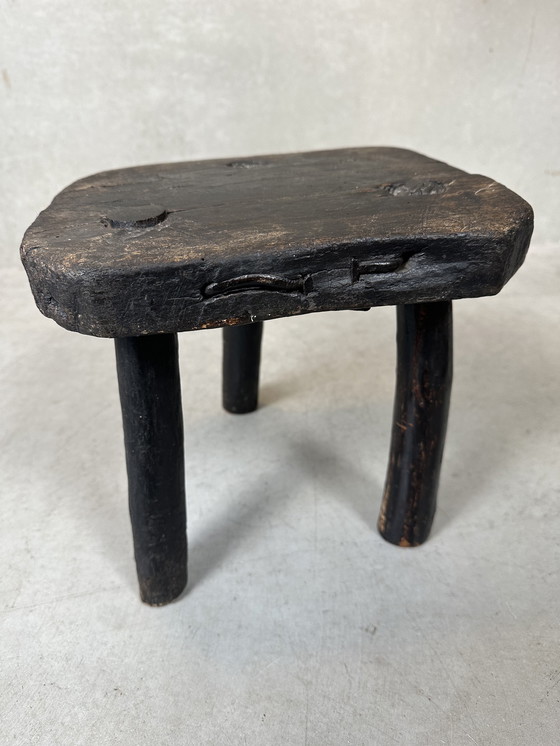 Image 1 of Vintage brutalist stool