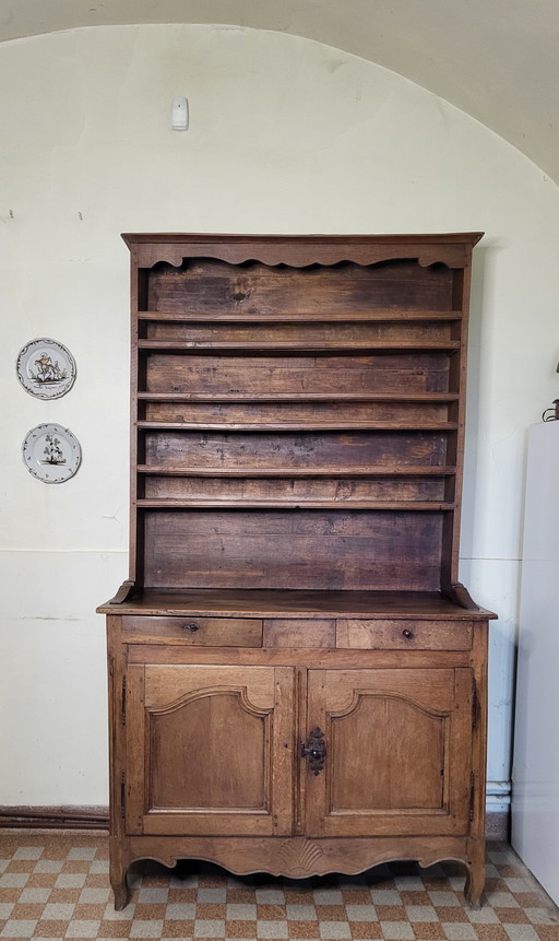 Oak Chest Of Drawers About 1900