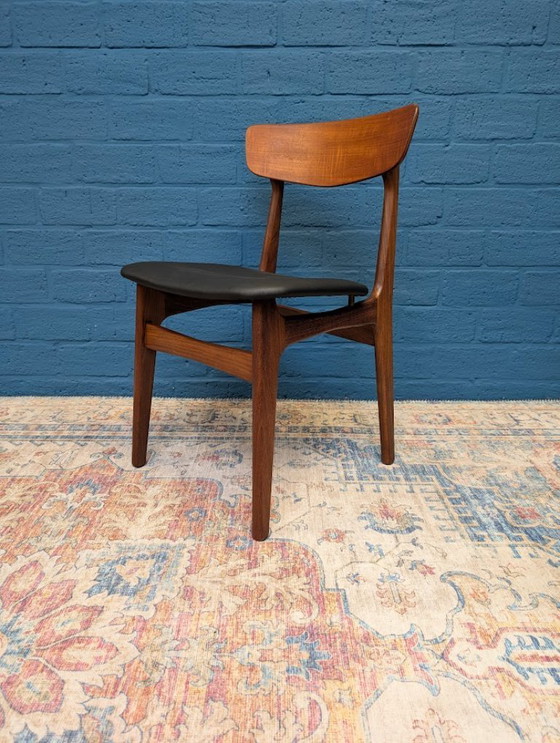 Image 1 of 4x chaises design vintage, Schiønning & Elgaard, 1960