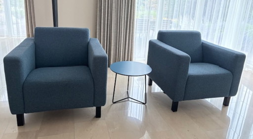 2 fauteuils Montel Custom small plus