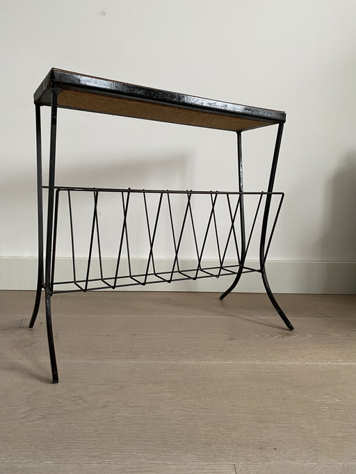 Vintage dänischer Zeitschriftenständer