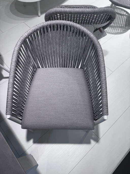 Fortuna garden chair set of 6 including cushions