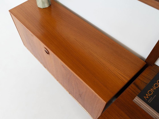 Modulaire wandkast van teakhout, Deens design, jaren 60, ontworpen door Rud Thygesen en Johnny Sørensen, (photo 22 of 32)