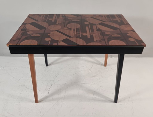 Vintage Dining Table in Ash, 1970s