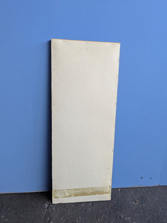 Image 1 of Cornice vintage in lana con paesaggio marino