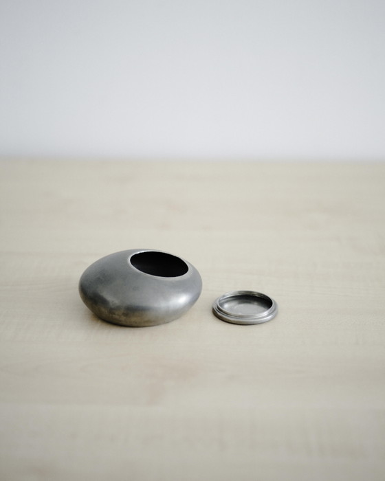 Juego de mesa de té/café Fornasari, fabricado en Italia en la década de 1970, 95 % peltre. – Vajillas, Metal (photo 5 of 5)