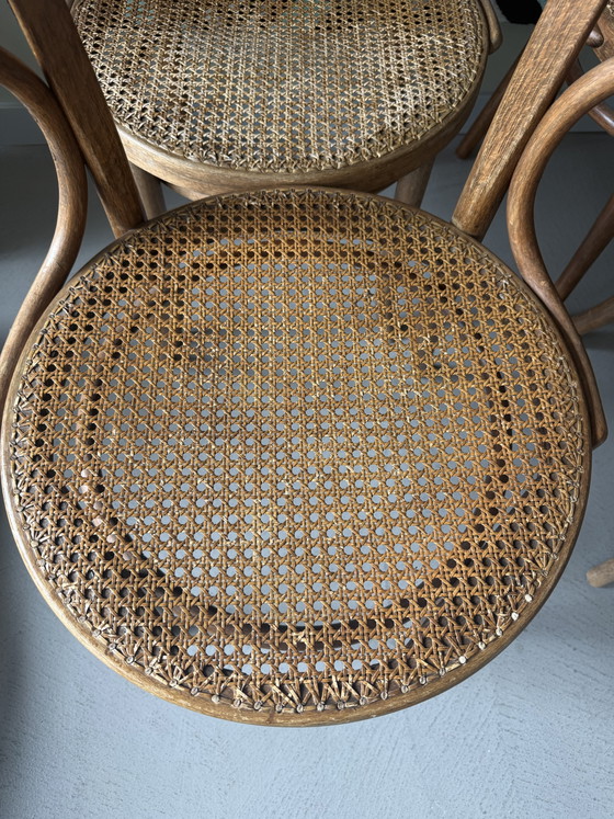 Image 1 of Antique Thonet chairs, 4 pieces
