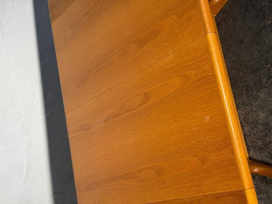 Image 1 of Skovby Extendable Oak Dining Table, 1960s