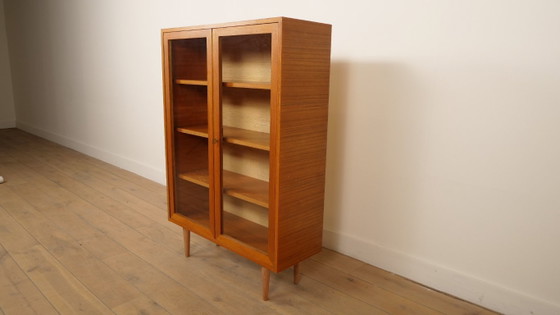 Image 1 of Vitrine murale vintage | vaisselier | vitrine en teck