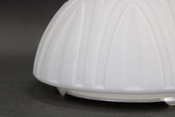 Image 1 of 1970 Paar wandlampen in melkglas, Tsjecho-Slowakije