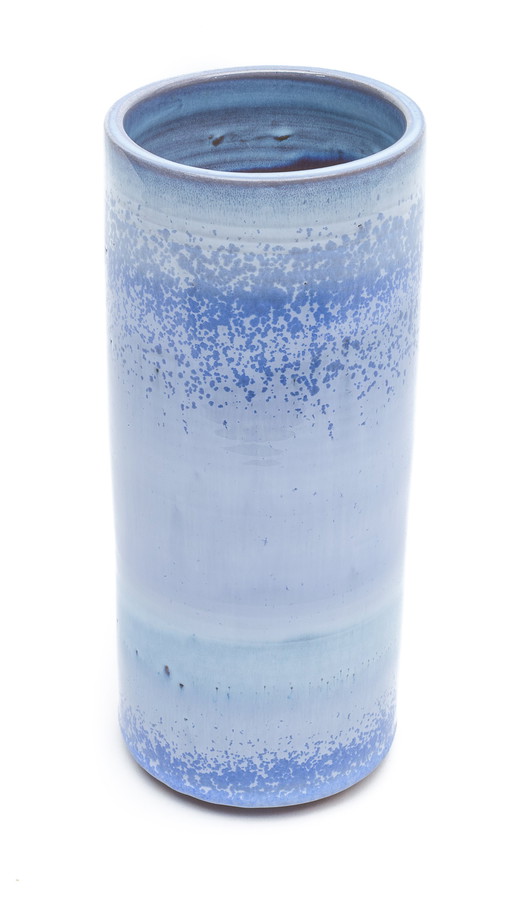 Vase Blau Emailliert