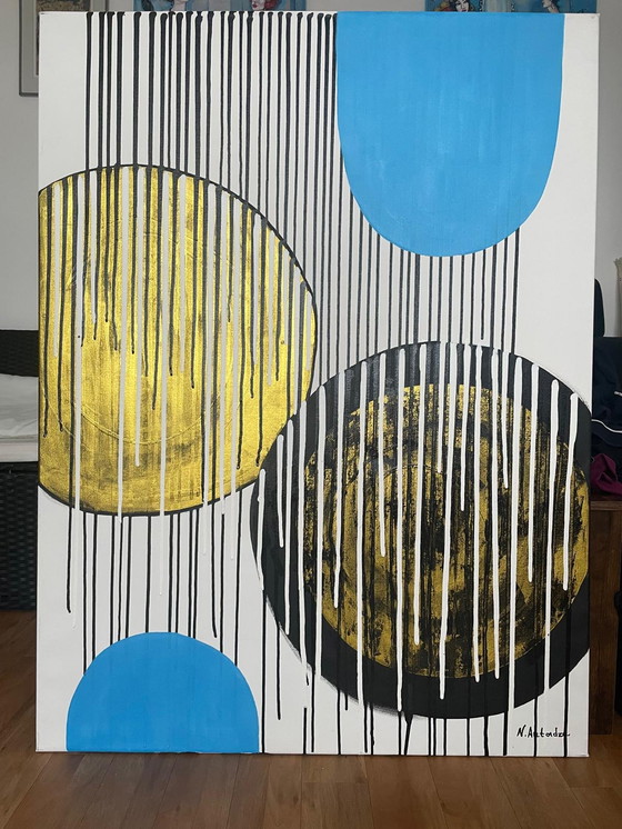 Image 1 of Natia Antadze Abstract Composition XXL