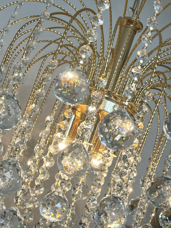 Image 1 of Lampadario vintage SWAROVSKI STRASS di taglia XL