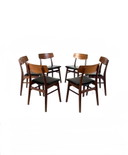 6x vintage Danish dining room chair, Farstrup Møbler '60