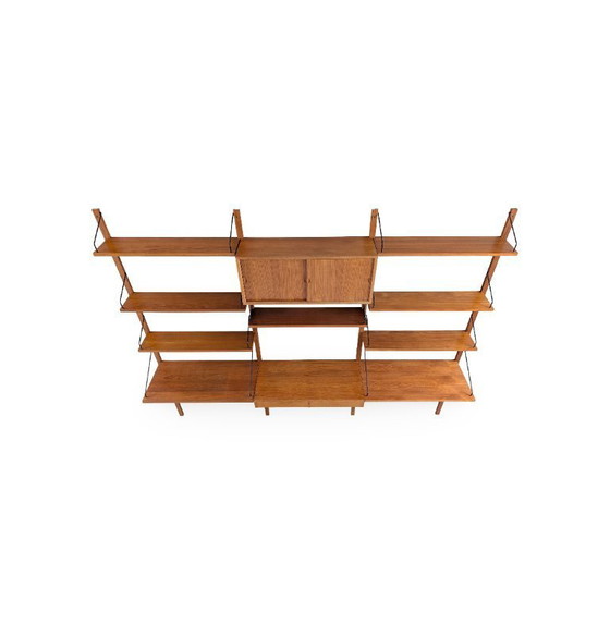 Image 1 of Poul Cadovius Midcentury Bücher- Wandregal Royal Systeme Cado1