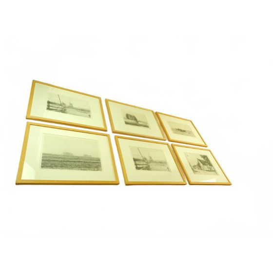 Image 1 of Set of 6 Certified Design Etchings / Prints - Chris Nobel