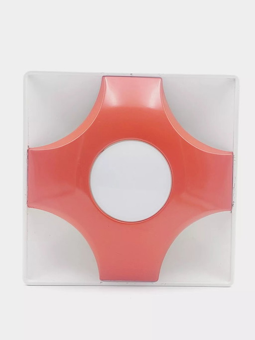 Pop Art Wall Sconce by Sölken Leuchten Germany 1970s Space Age Wall Lamp Mid-Century Modern Eames Era Decor Sputnik