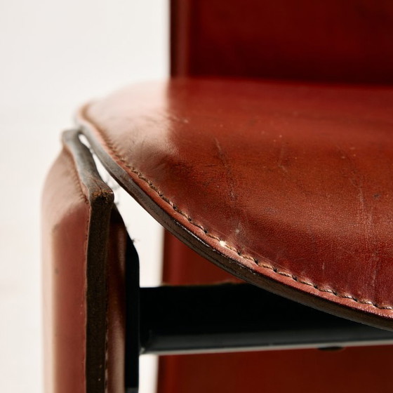 Image 1 of MK10473 Pietro Costantini Esszimmerstühle aus Leder, 4er-Set