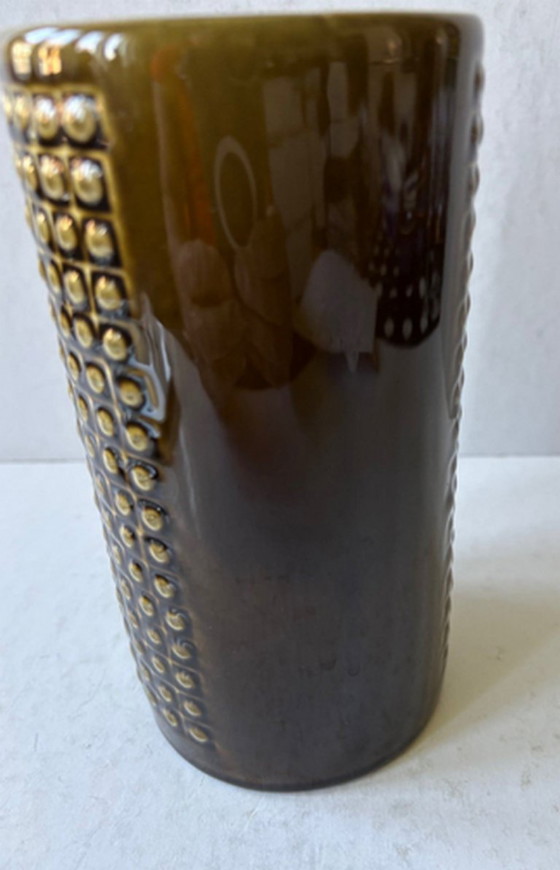 Gunnar Nylund – Rörstrand – Vase KUB N°6 – Céramique Suédoise – Années 1960-Vintage-Scandinave – Ceramic (photo 3 of 5)