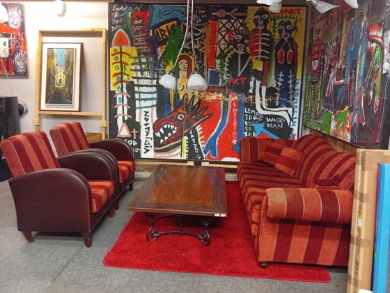 Image 1 of Beautiful Retro Sofa and 2 Chairs