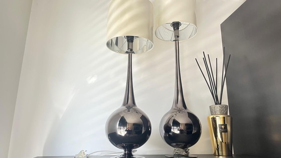 Image 1 of Juego de 2 lámparas de diseño exclusivas de Les Héritiers, Eric Kuster