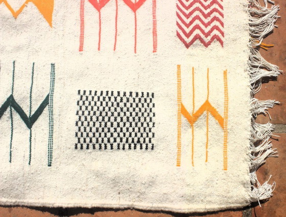 Tappeto Berbero in Lana Tessuto a Mano 252 × 153 cm | Autentico Hanbel Amazigh – Tappeti, Wool (photo 5 of 8)