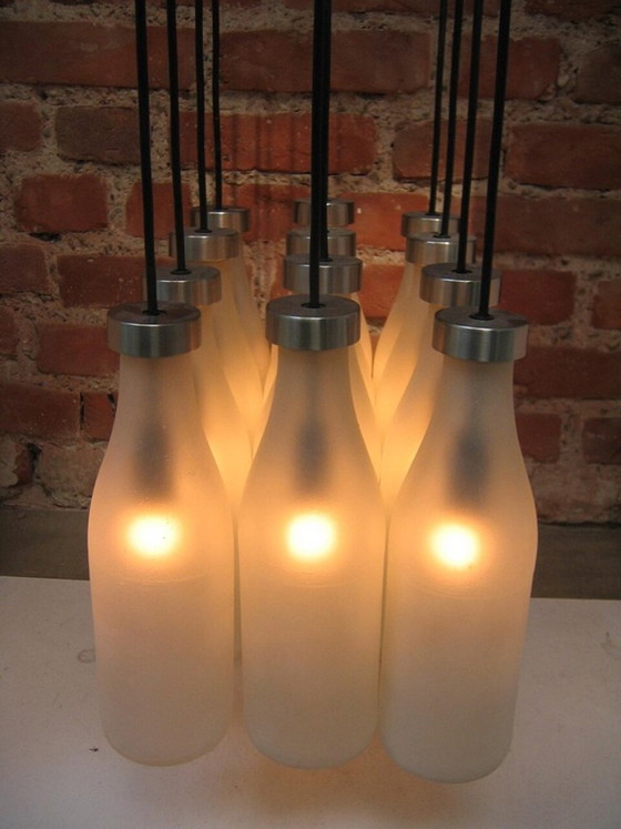 Lampada a bottiglia di latte in polvere – Droog, Lampade a sospensione, Glass (photo 3 of 5)