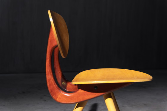 Image 1 of Mid Century Skulpturale Stühle von Stella, Frankreich, 1950er Jahre