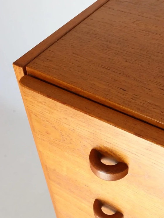 Image 1 of Cassettiera vintage in teak design danese Domino mobler