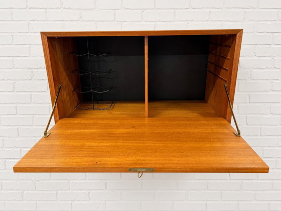 Mobile bar in teak di Poul Cadovius per Cado, anni '60 – Credenze, Wood (photo 8 of 10)