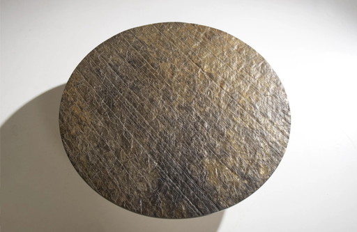 Brutalist Vintage Stenen Salontafel