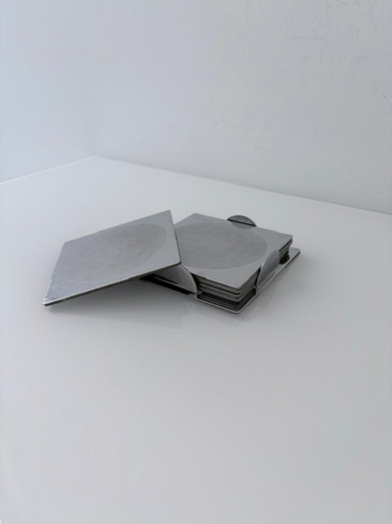 Ikea Groggy Sottobicchieri (5 Pezzi) Nel Supporto – Accessori da tavola, rvs (photo 5 of 15)