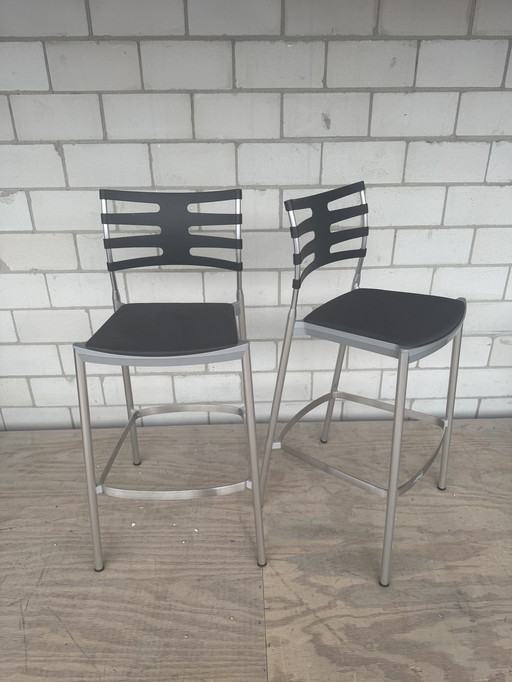 2x Fritz Hansen Ice Barstool