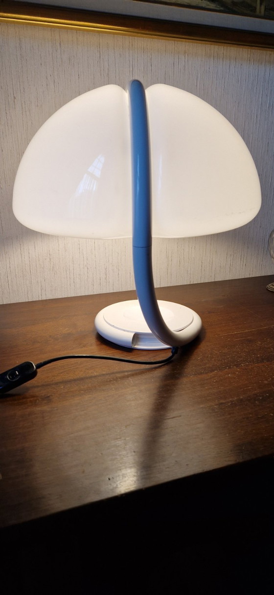 Lampada Vintage Martinelli Serpente Modello 599 – Martinelli Luce, Lampade da tavolo, Metallo, Plastica (photo 8 of 14)