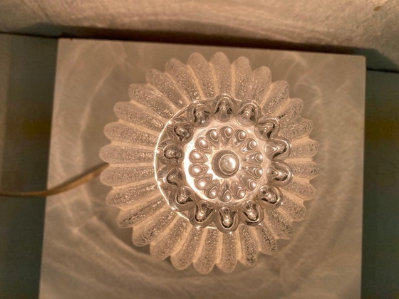 Image 1 of Piccola lampada da tavolo di Glashütte Limburg anni '70-'80 Space Age