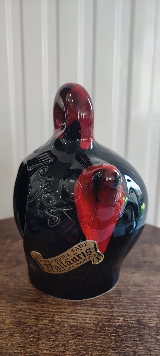 Vallauris Fady 60's ceramic butt box