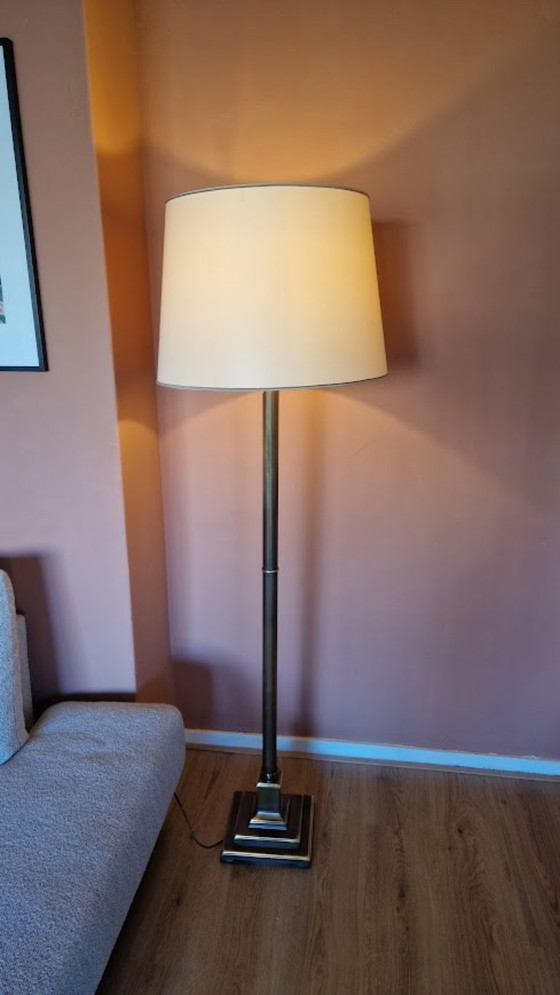 Image 1 of Lampada da terra vintage Herda in ottone