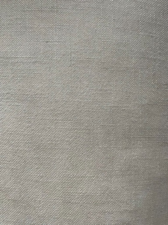 Grote Natuzzi hoekbank in lichte kleur, Hoekbanken, Textiel, Leer, Crème, Modern (foto 5 van 5)