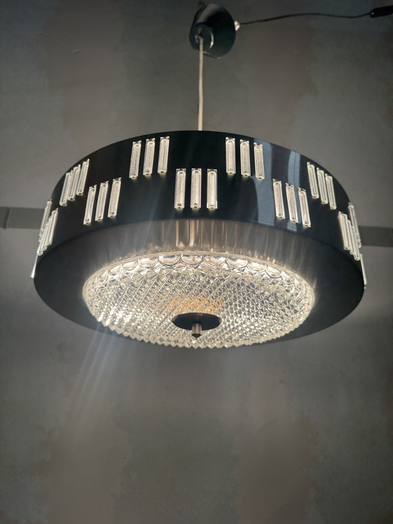 Image 1 of Lampada a sospensione Space Age Schmahl & Schulz anni '70