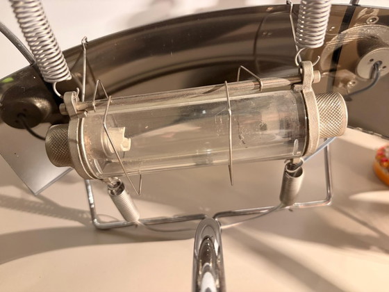 Pair of Artemide Sidecar Warrior Wall lights, Vintage design, Perfect condition, Glass, Silver (photo 11 of 14)